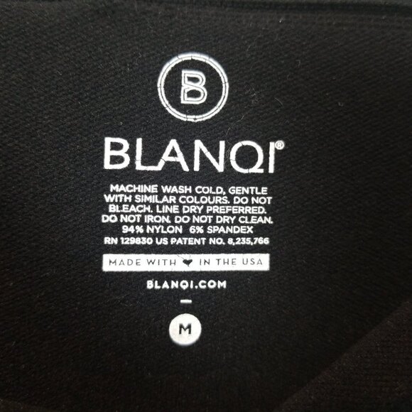 BLANQI Maternity Seamless Black Leggings Medium - Picture 8 of 10